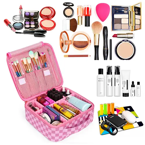 Colorful Mermaid Makeup Suitcase Factory Custom Makeup Brush Pouch